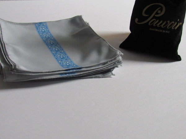 "White Owl" pocket square