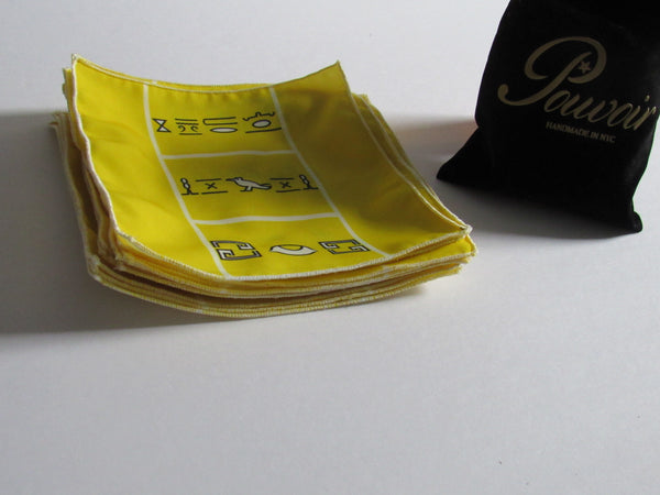 "Hiero" pocket square